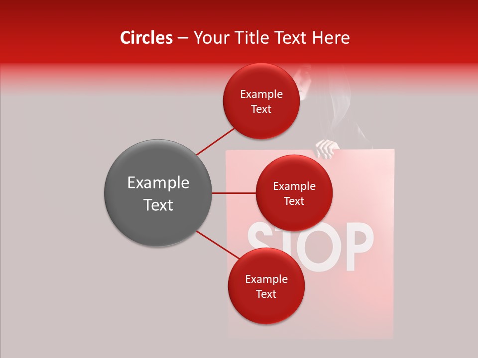 Evil Danger Bloody PowerPoint Template