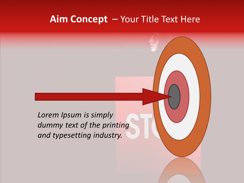 Evil Danger Bloody PowerPoint Template