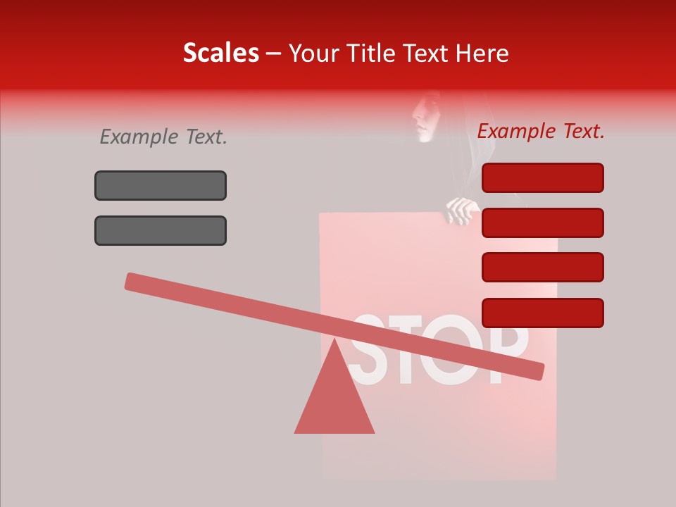 Evil Danger Bloody PowerPoint Template