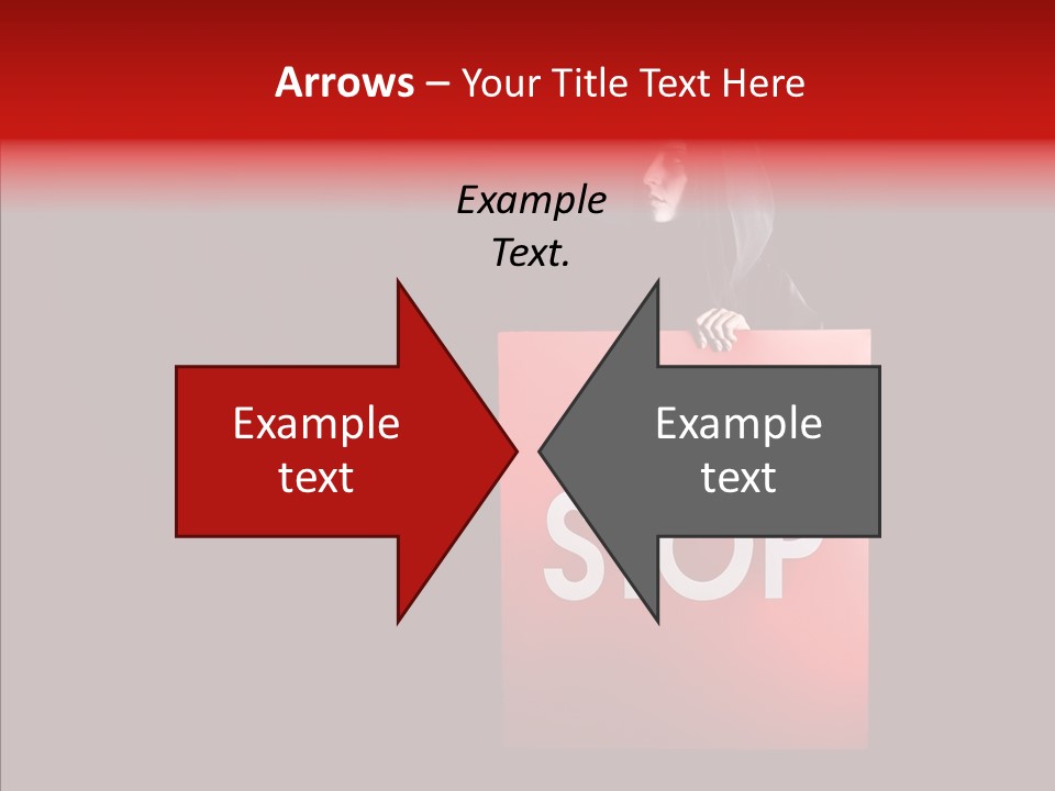 Evil Danger Bloody PowerPoint Template