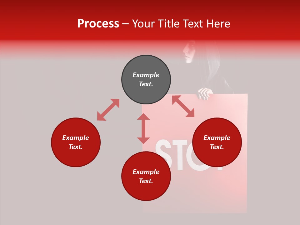Evil Danger Bloody PowerPoint Template