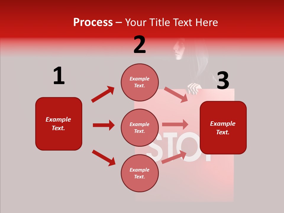 Evil Danger Bloody PowerPoint Template