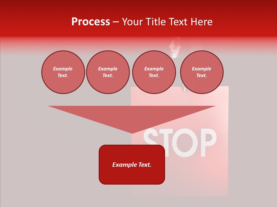 Evil Danger Bloody PowerPoint Template