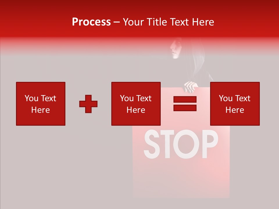 Evil Danger Bloody PowerPoint Template