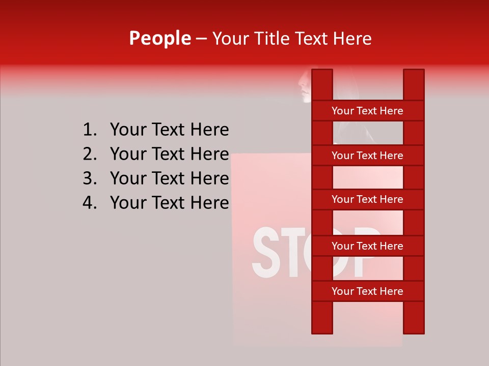 Evil Danger Bloody PowerPoint Template