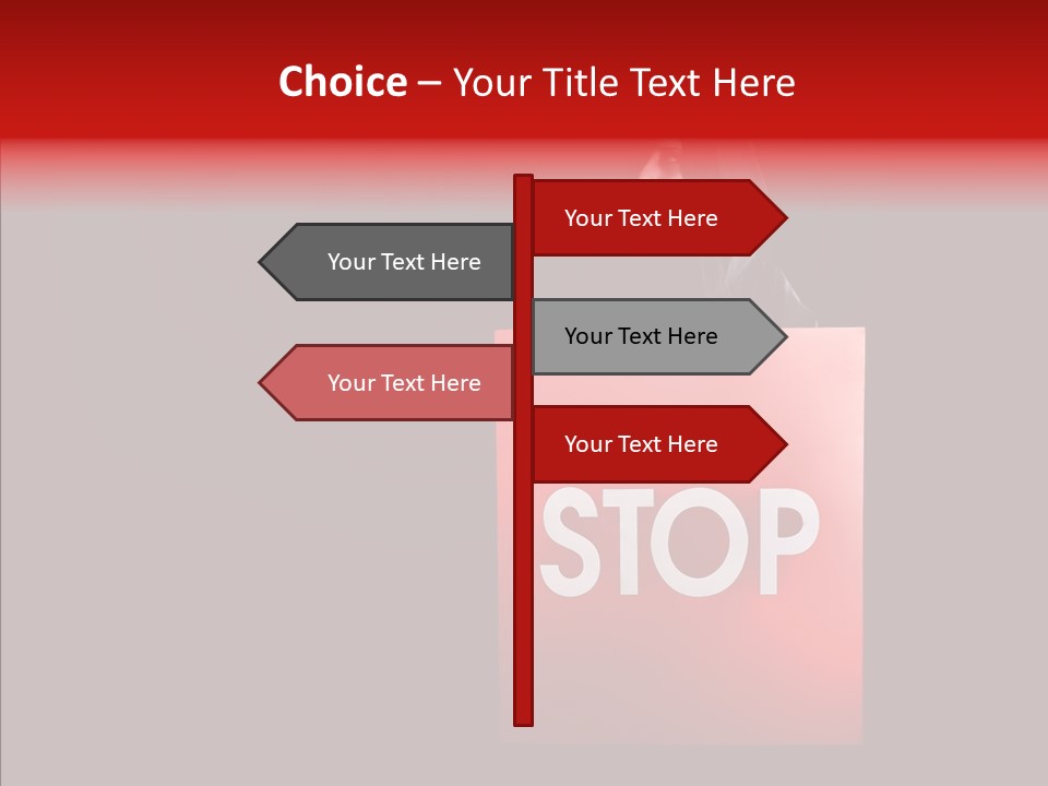 Evil Danger Bloody PowerPoint Template