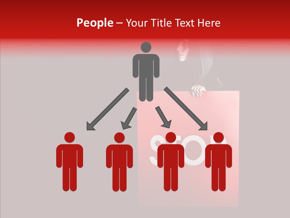 Evil Danger Bloody PowerPoint Template