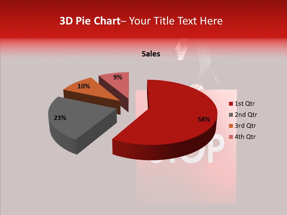 Evil Danger Bloody PowerPoint Template