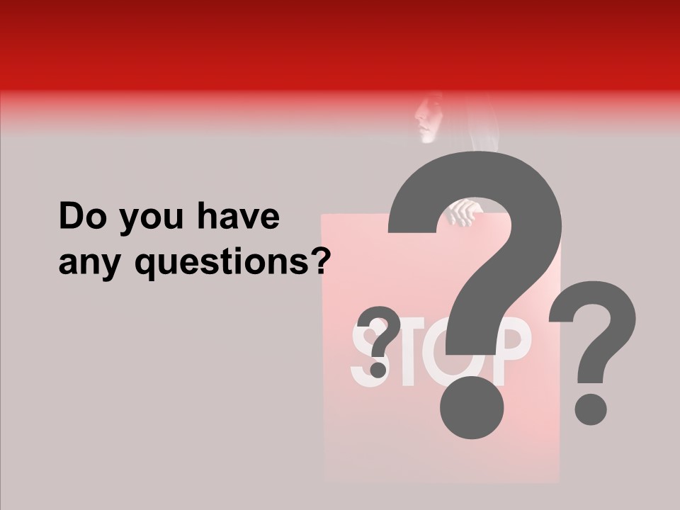 Evil Danger Bloody PowerPoint Template