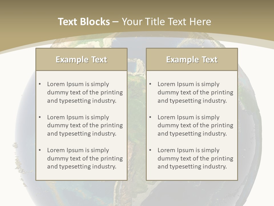 Concept Science Scorched PowerPoint Template
