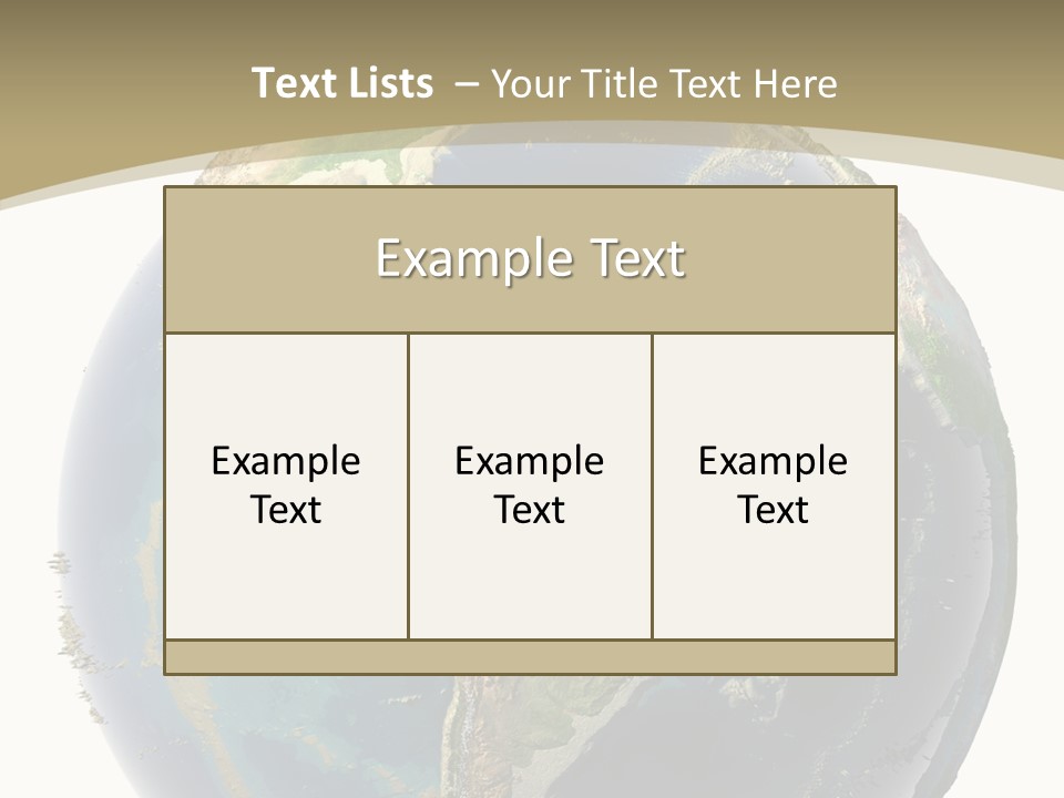 Concept Science Scorched PowerPoint Template
