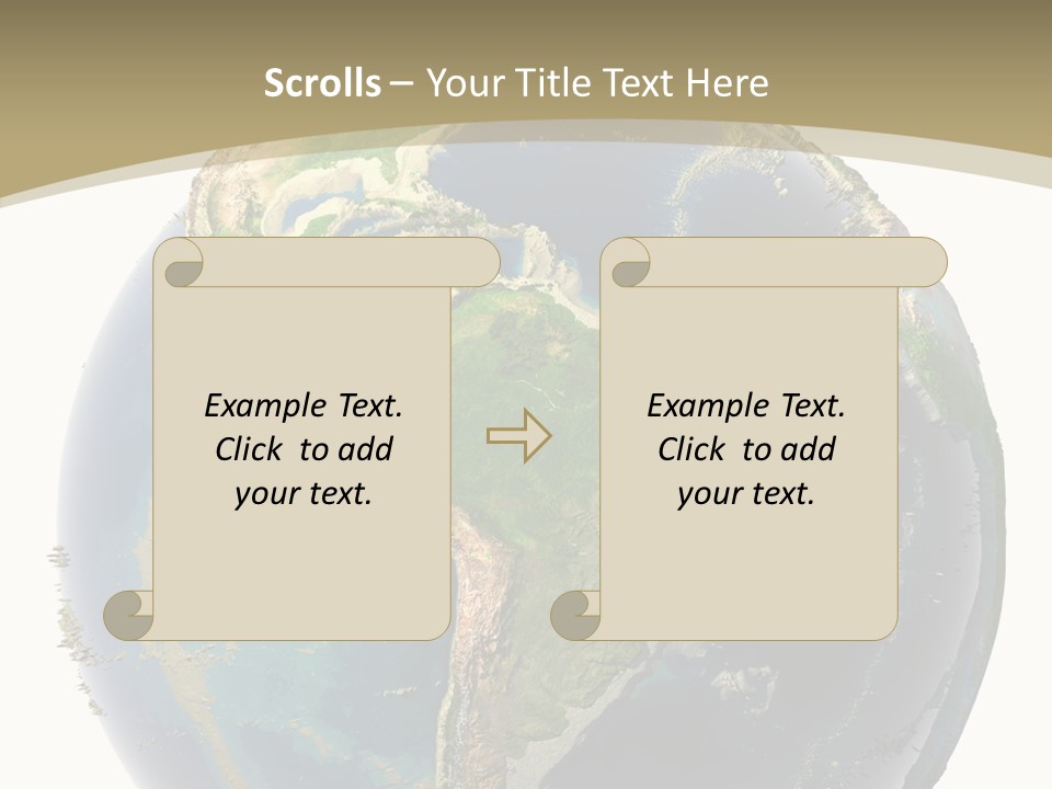 Concept Science Scorched PowerPoint Template