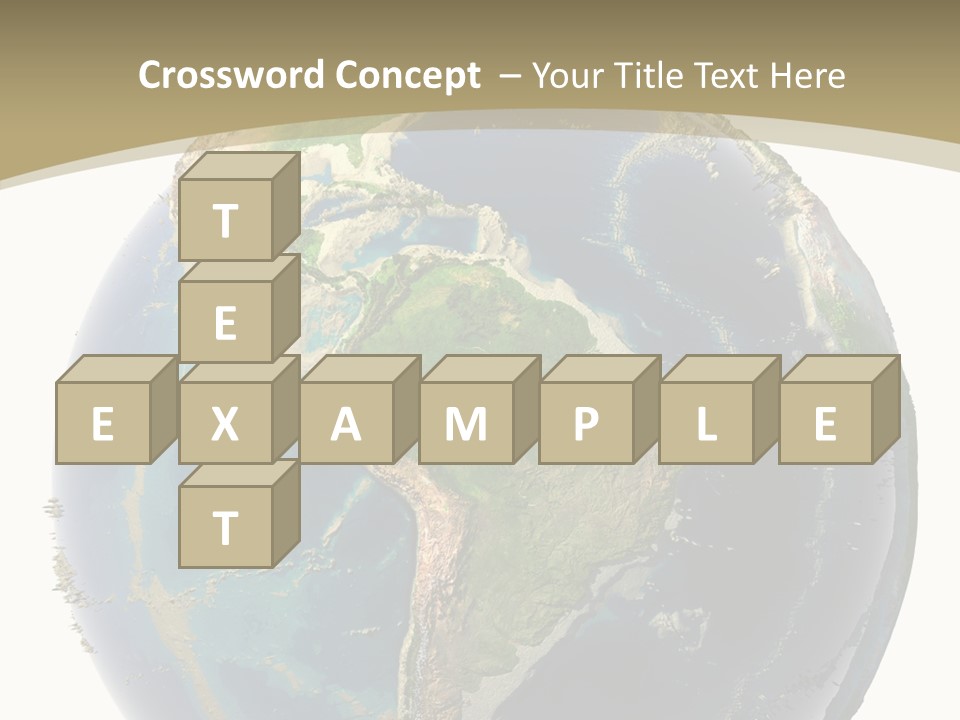 Concept Science Scorched PowerPoint Template
