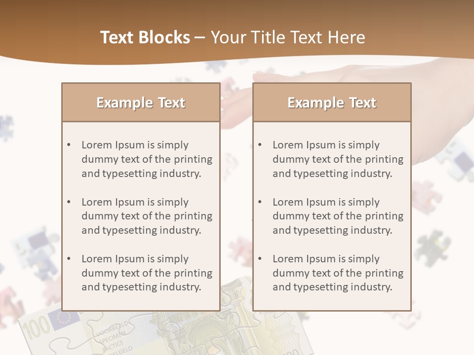 European Solution Paper PowerPoint Template
