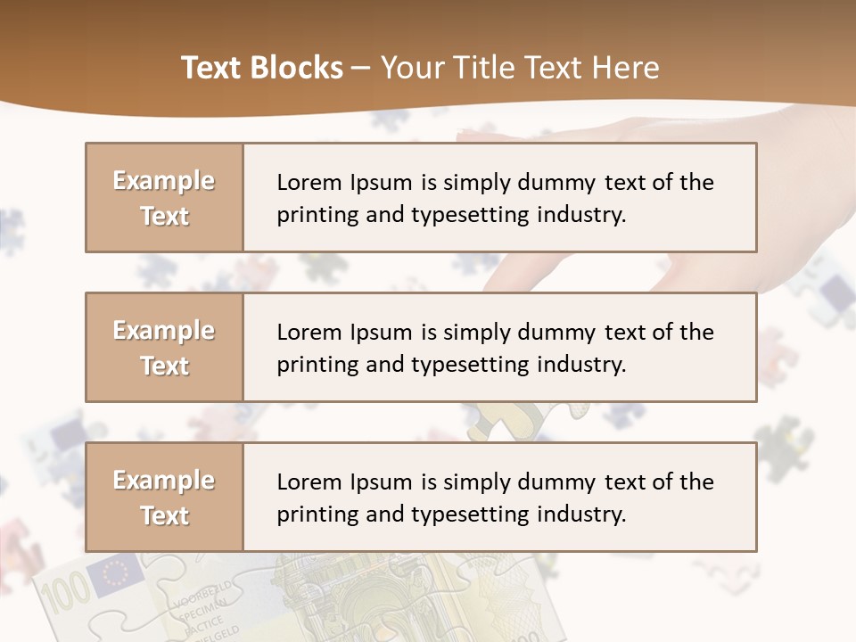 European Solution Paper PowerPoint Template