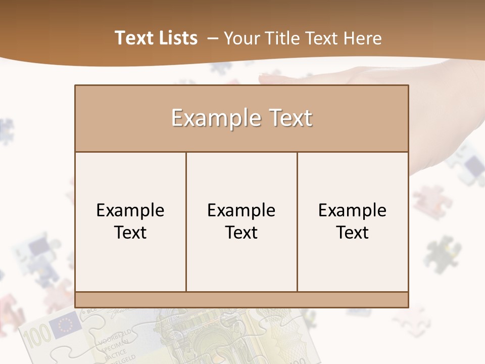 European Solution Paper PowerPoint Template