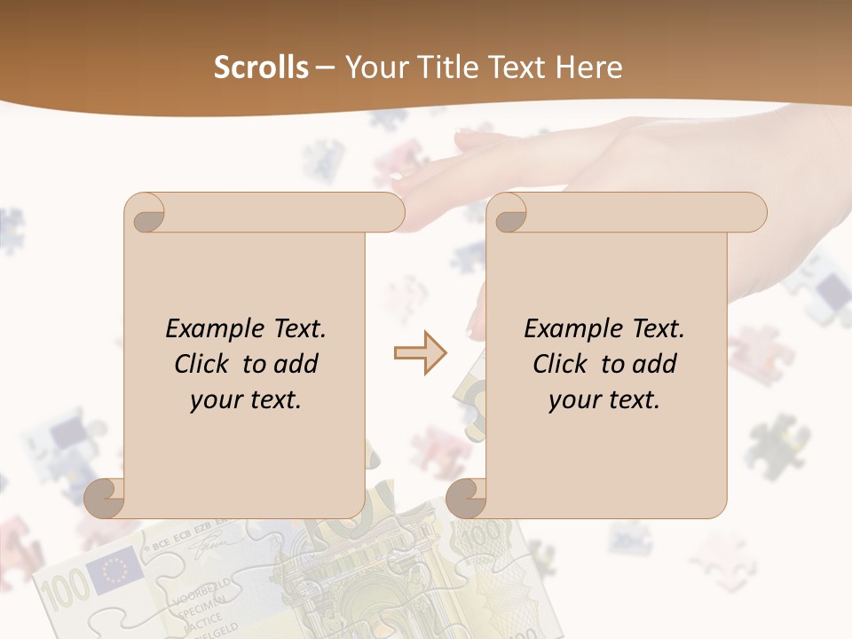 European Solution Paper PowerPoint Template