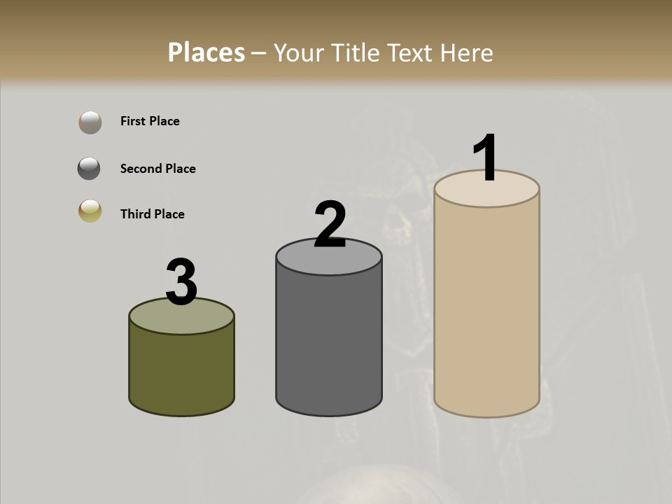 Warning Spook Head PowerPoint Template