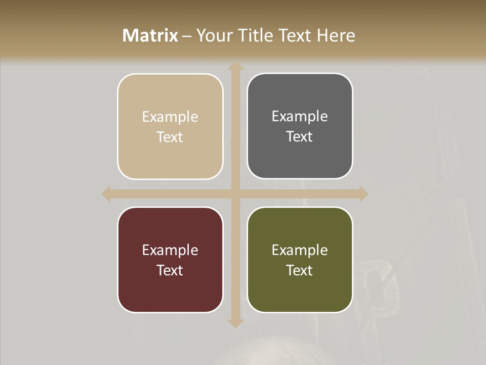 Warning Spook Head PowerPoint Template