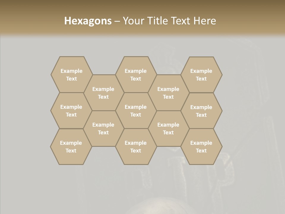 Warning Spook Head PowerPoint Template