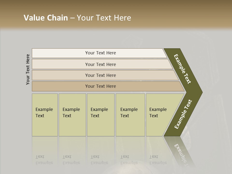 Warning Spook Head PowerPoint Template