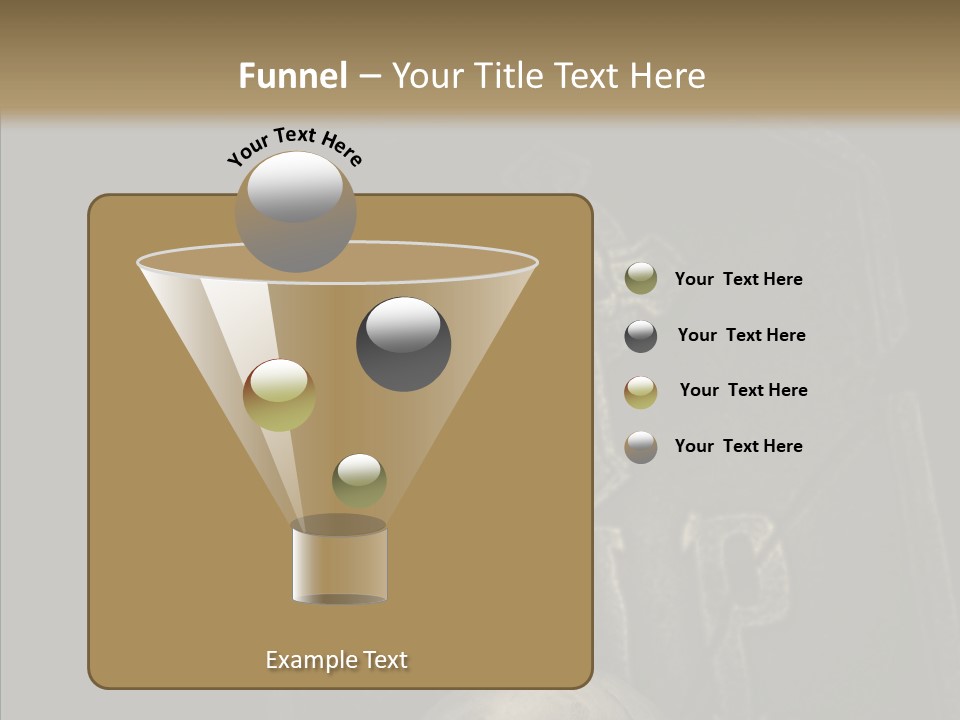 Warning Spook Head PowerPoint Template