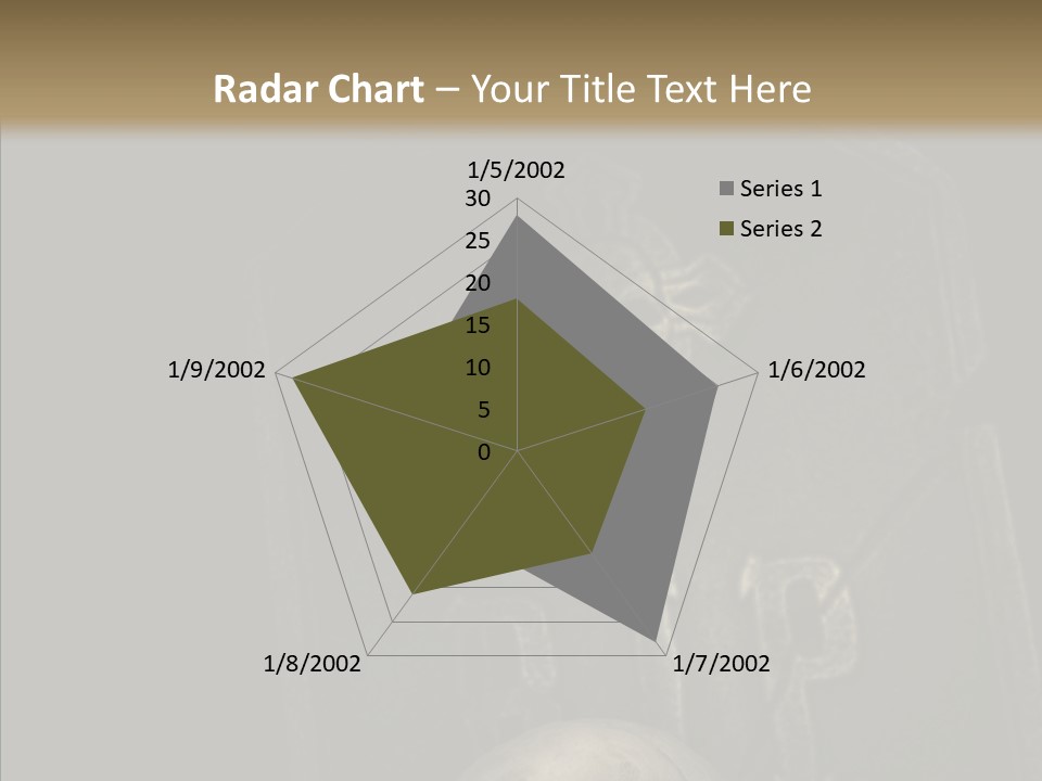Warning Spook Head PowerPoint Template