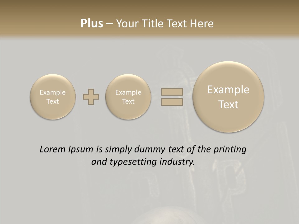 Warning Spook Head PowerPoint Template
