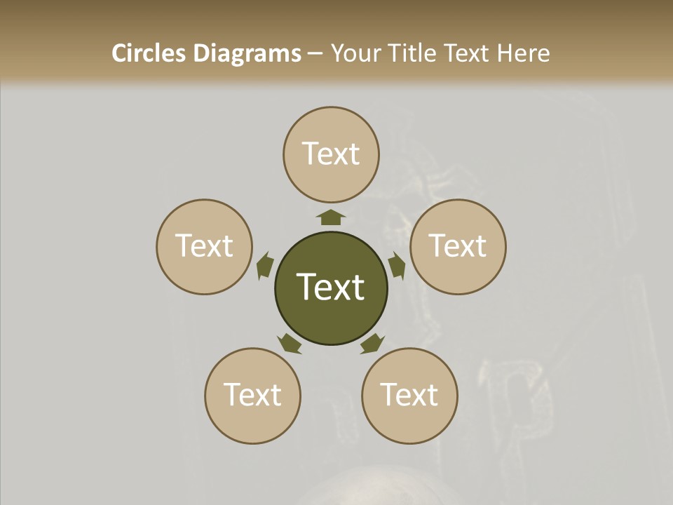 Warning Spook Head PowerPoint Template