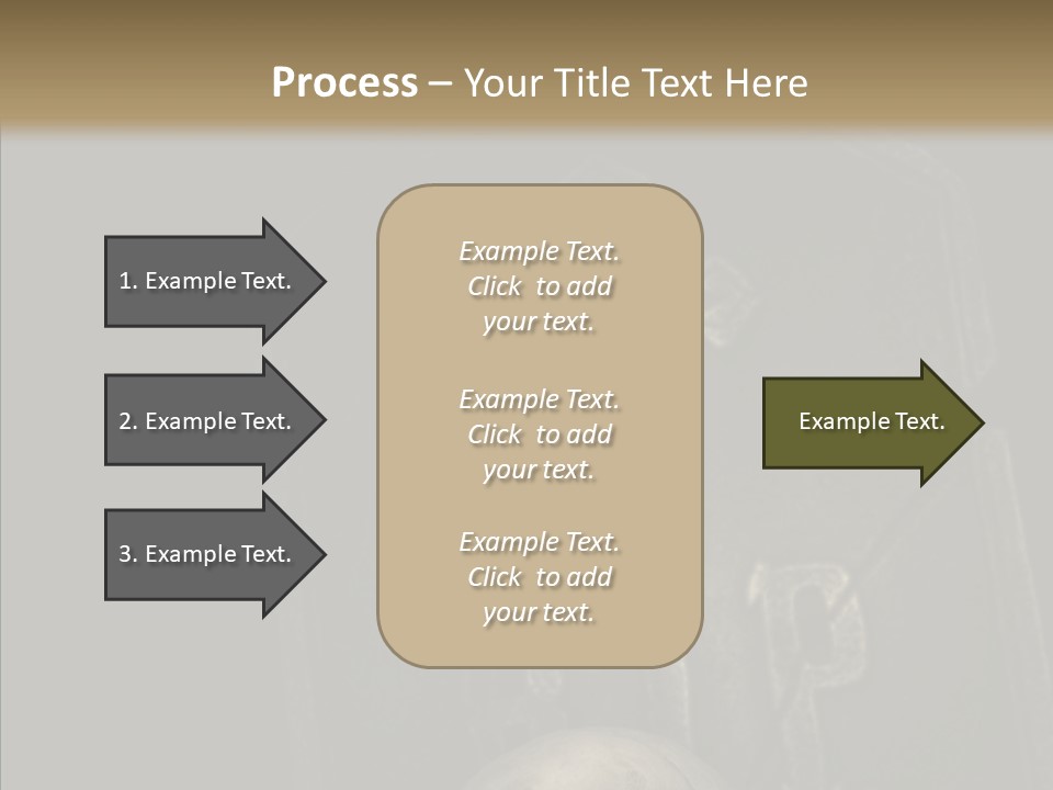 Warning Spook Head PowerPoint Template