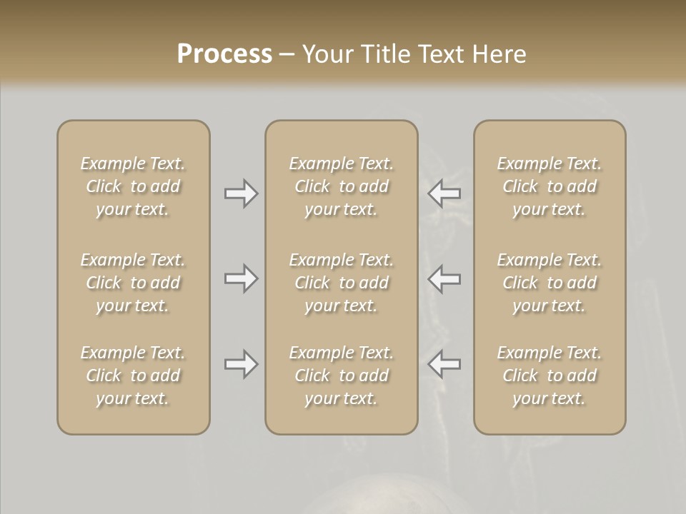 Warning Spook Head PowerPoint Template