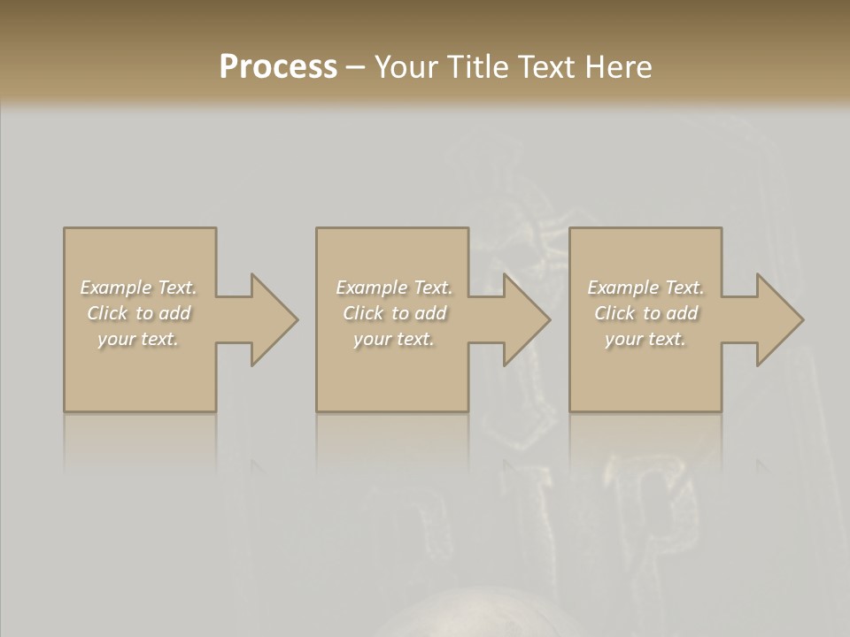 Warning Spook Head PowerPoint Template