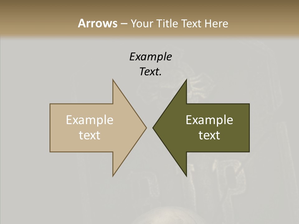 Warning Spook Head PowerPoint Template
