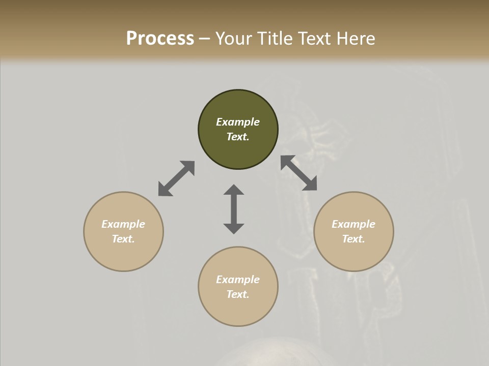 Warning Spook Head PowerPoint Template