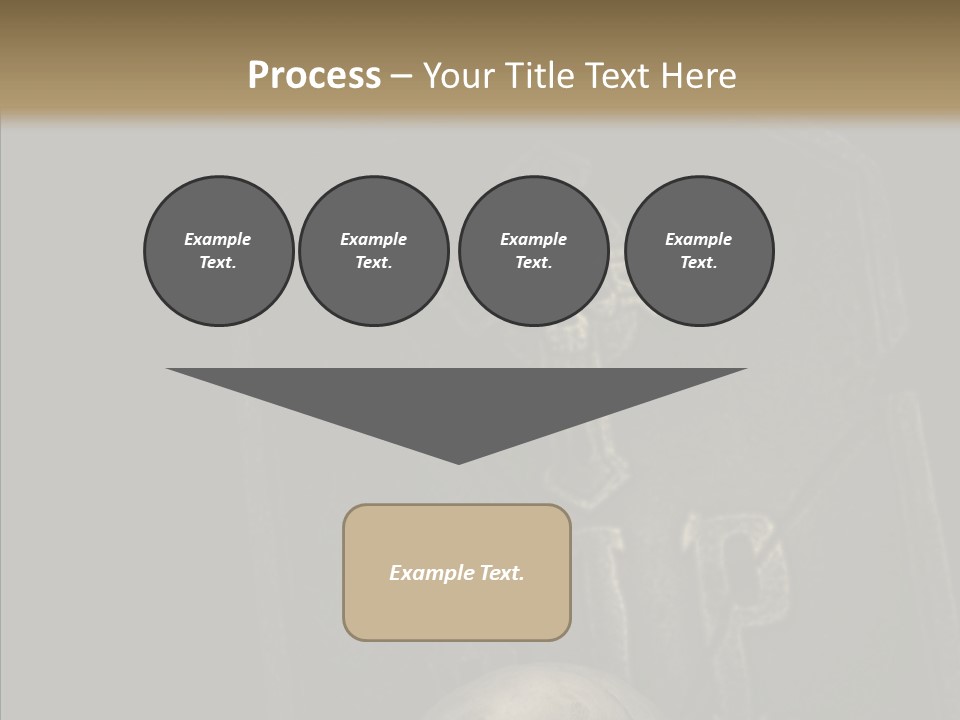 Warning Spook Head PowerPoint Template