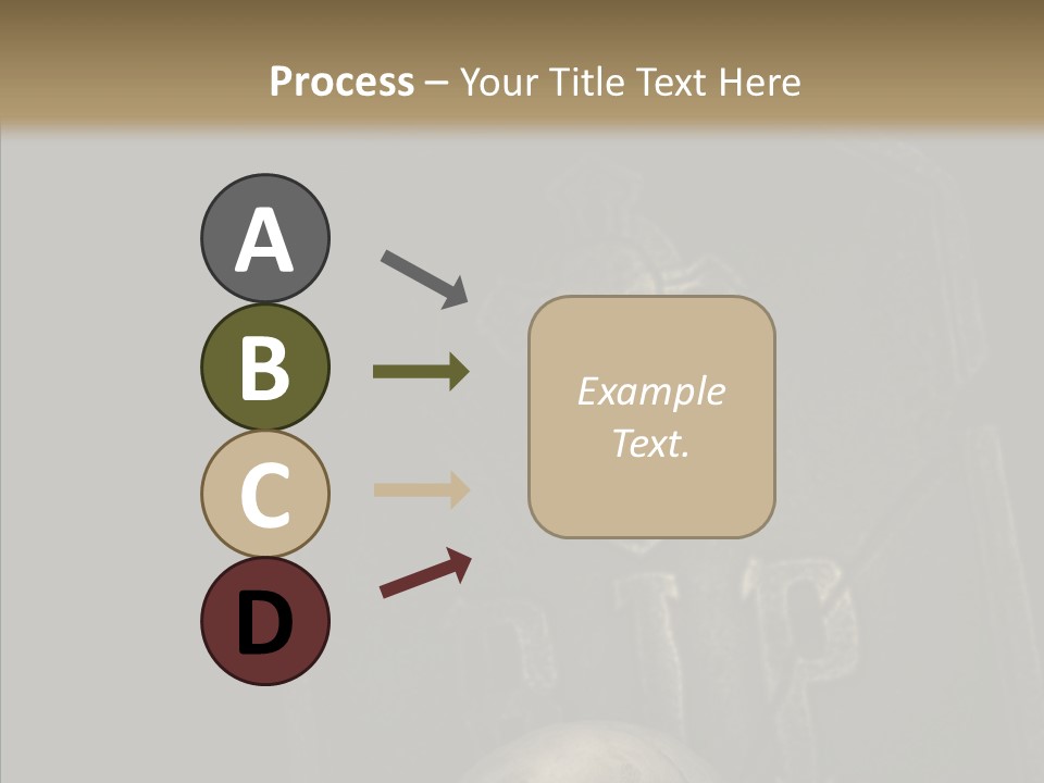 Warning Spook Head PowerPoint Template