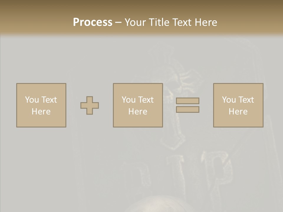 Warning Spook Head PowerPoint Template