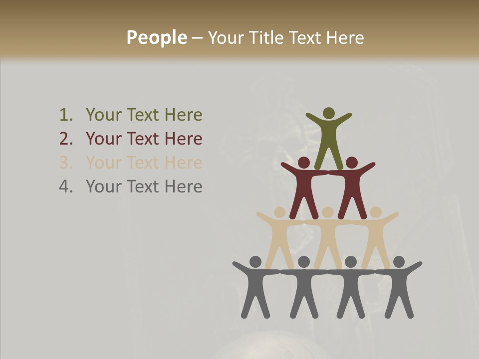 Warning Spook Head PowerPoint Template