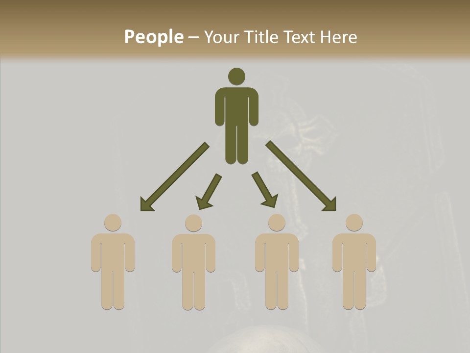 Warning Spook Head PowerPoint Template