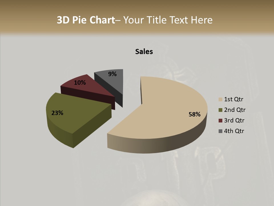 Warning Spook Head PowerPoint Template