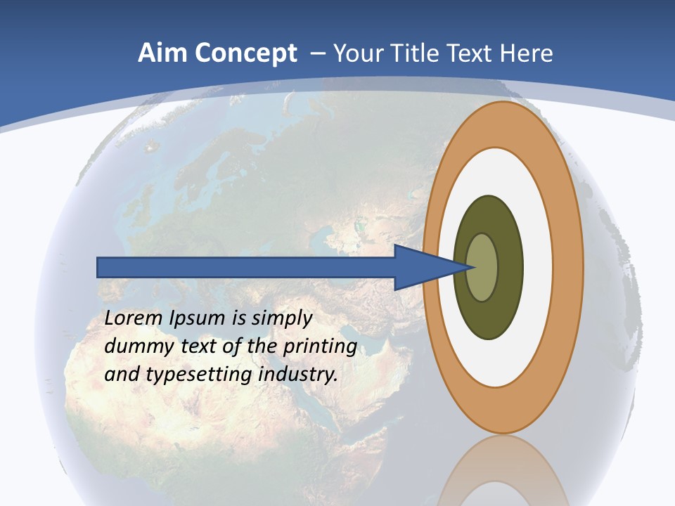 Ocean White Concept PowerPoint Template