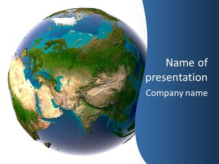 World Ocean Climate PowerPoint Template