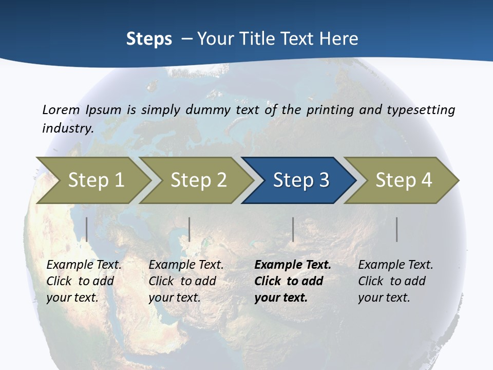 World Ocean Climate PowerPoint Template