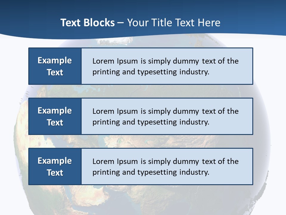 World Ocean Climate PowerPoint Template