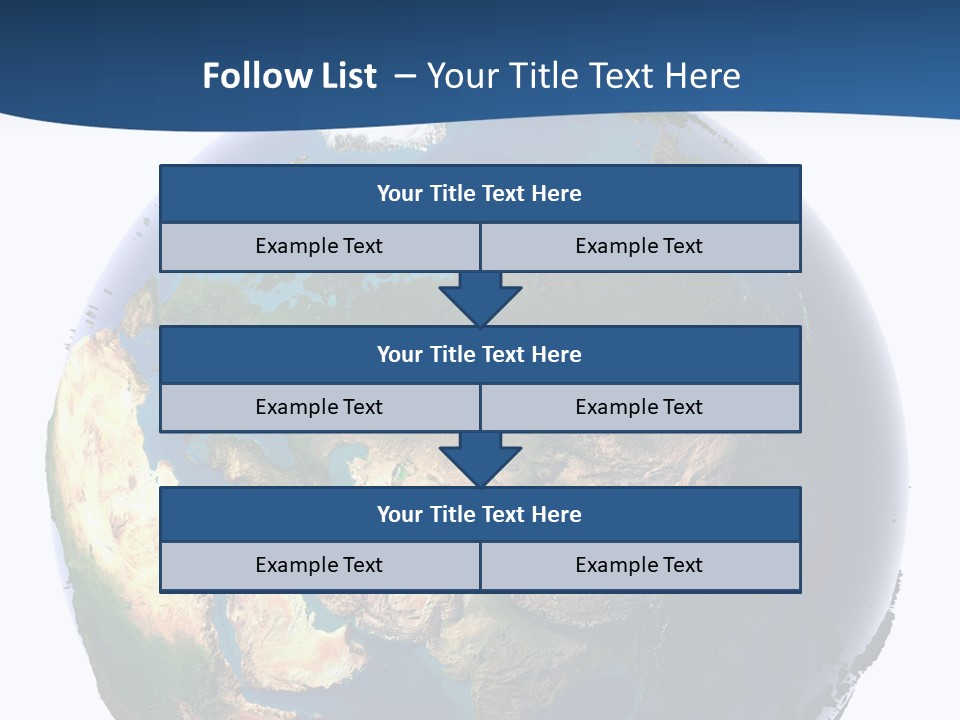 World Ocean Climate PowerPoint Template