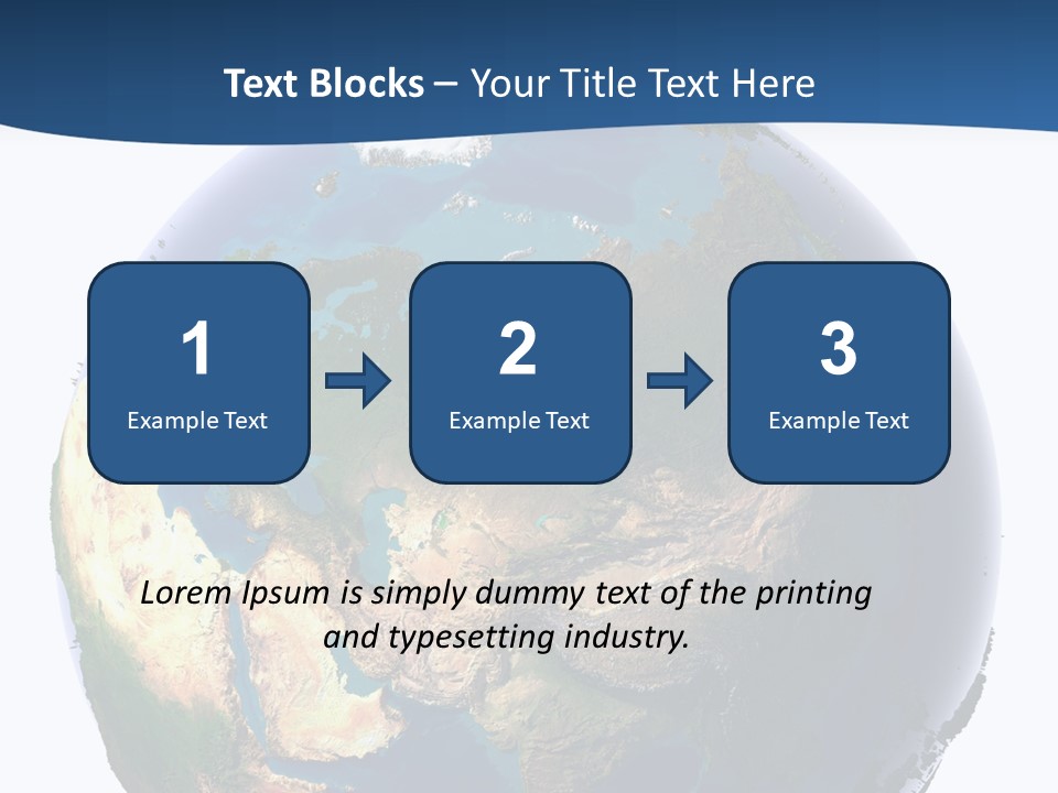 World Ocean Climate PowerPoint Template