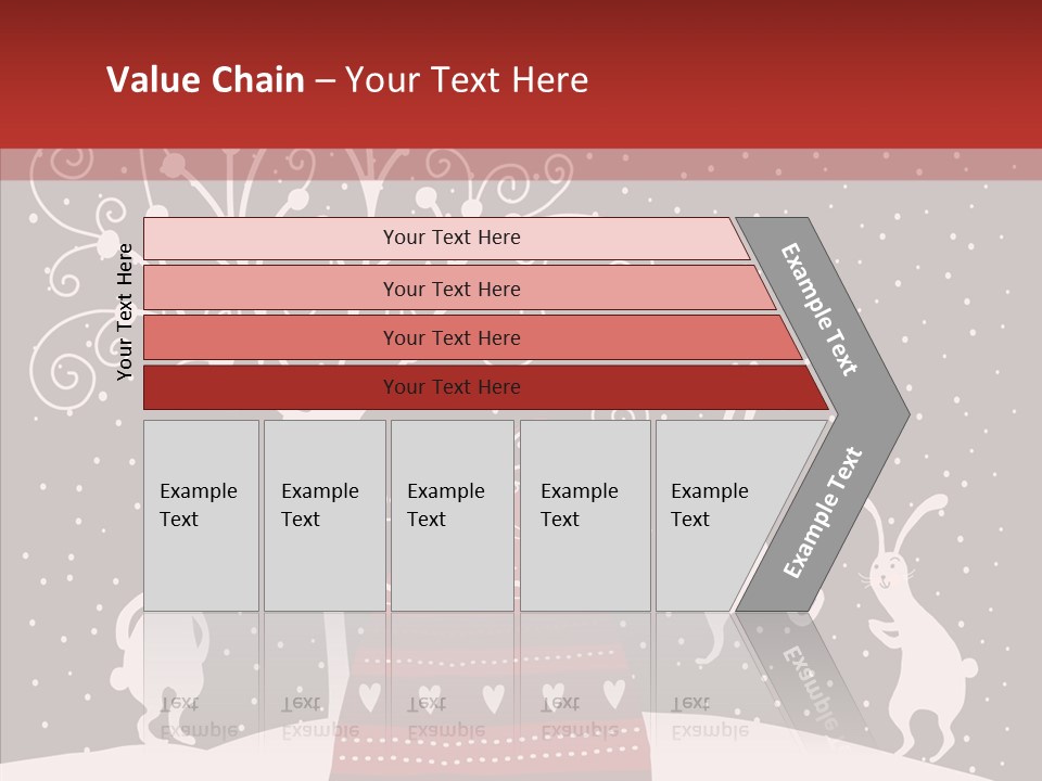Gift December Greeting PowerPoint Template
