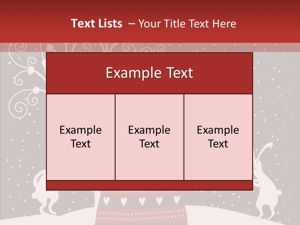 Gift December Greeting PowerPoint Template