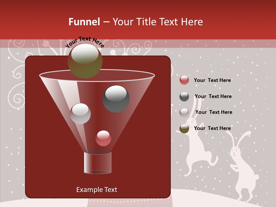 Gift December Greeting PowerPoint Template