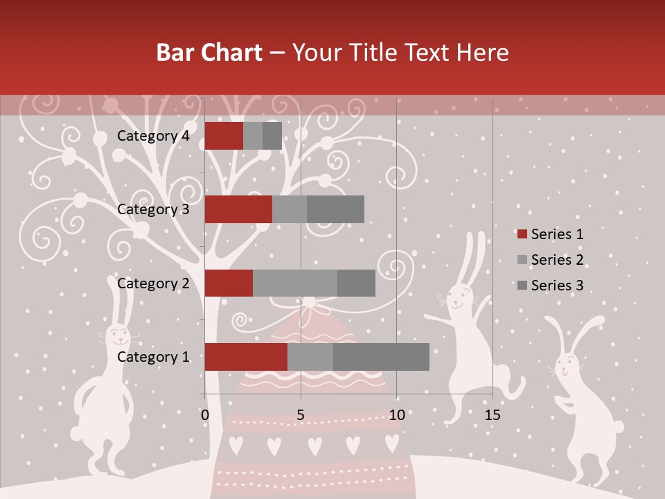 Gift December Greeting PowerPoint Template